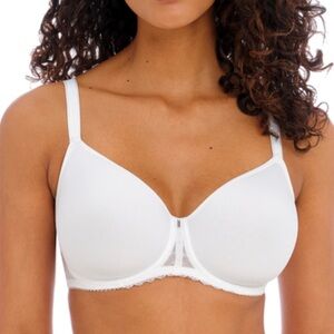 Freya Elegant White Lace Bra